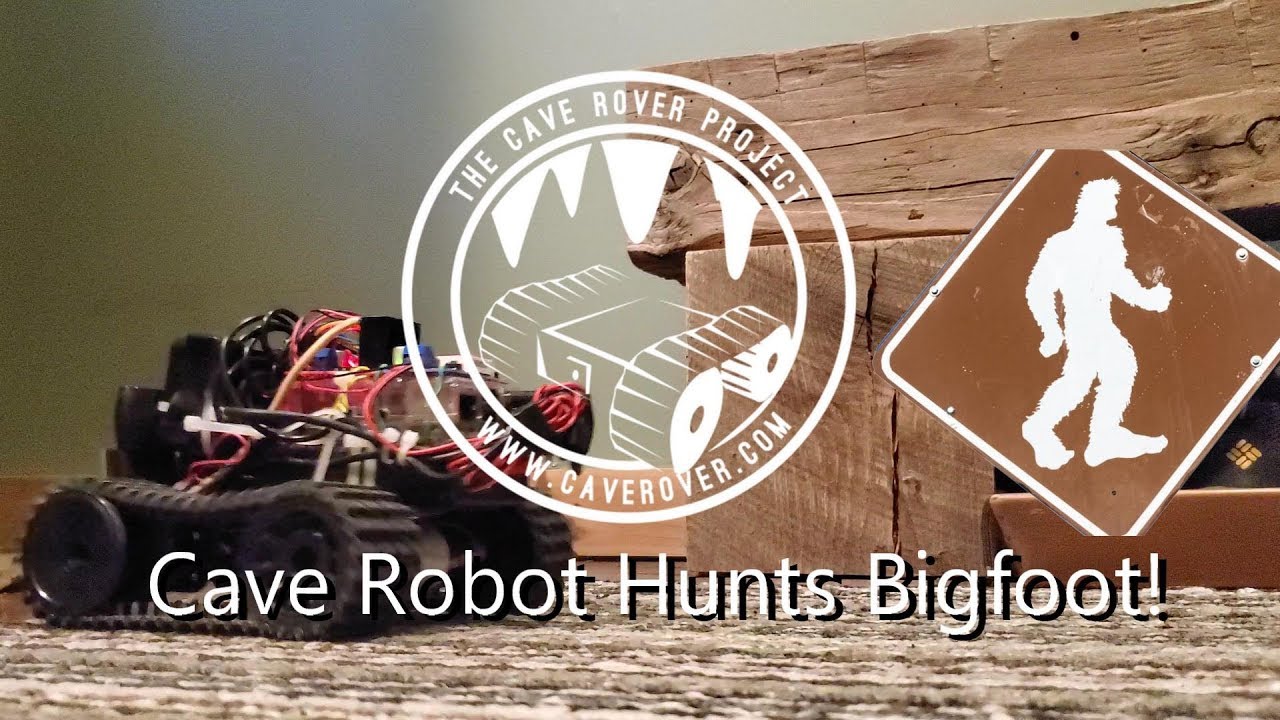 Breaking News - Cave Robot Hunts Bigfoot!