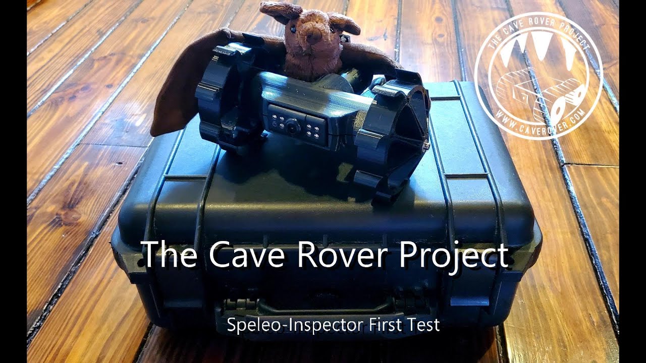 Speleo-Inspector First Test Drive - The Cave Rover Project.